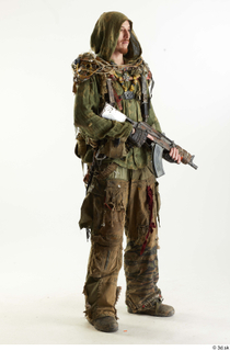 Photos John Hopkins Army Postapocalyptic Suit Poses standing whole body…